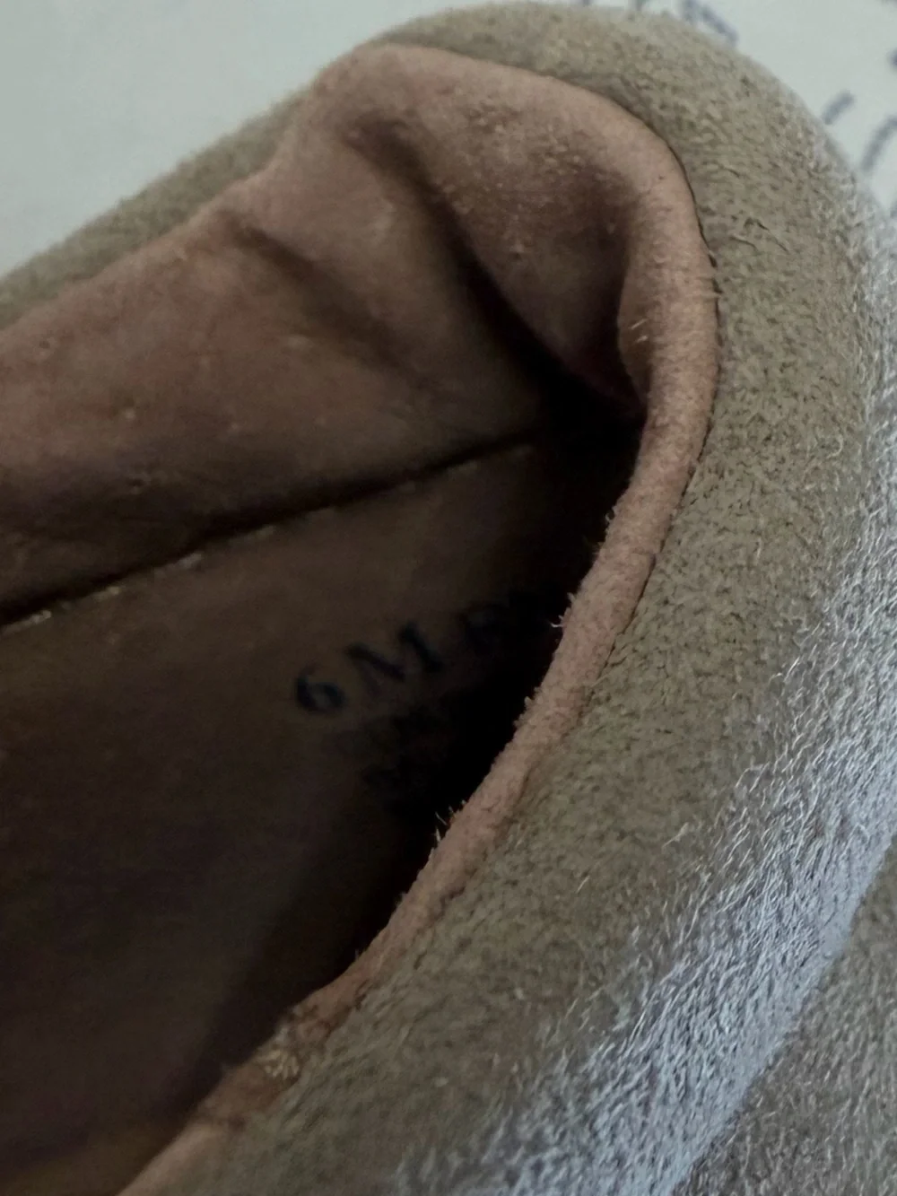 Caslon women Slip-On Suede Casualy Shoes - Taupe Brand new*